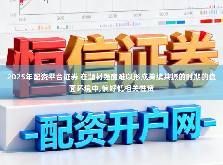 2025年配资平台证券 在题材强度难以形成持续共振的时期的盘面环境中,偏好低相关性资