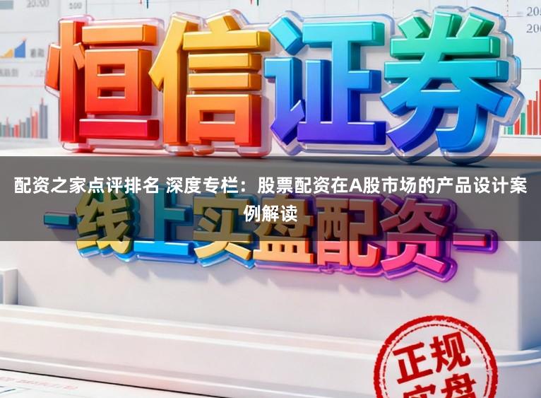 配资之家点评排名 深度专栏：股票配资在A股市场的产品设计案例解读