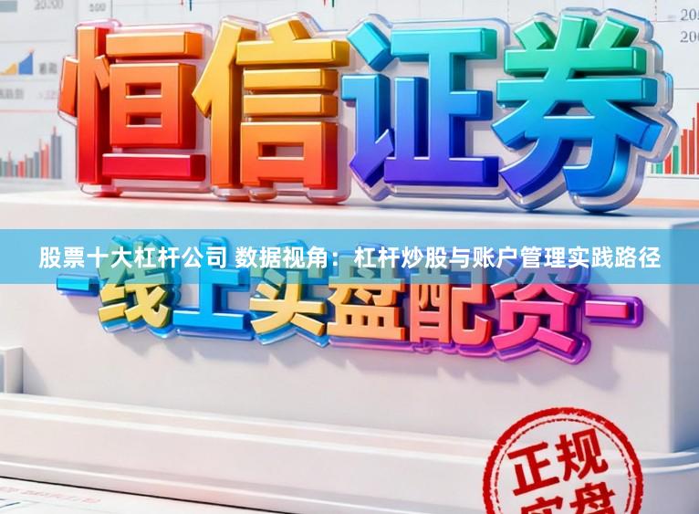 股票十大杠杆公司 数据视角：杠杆炒股与账户管理实践路径